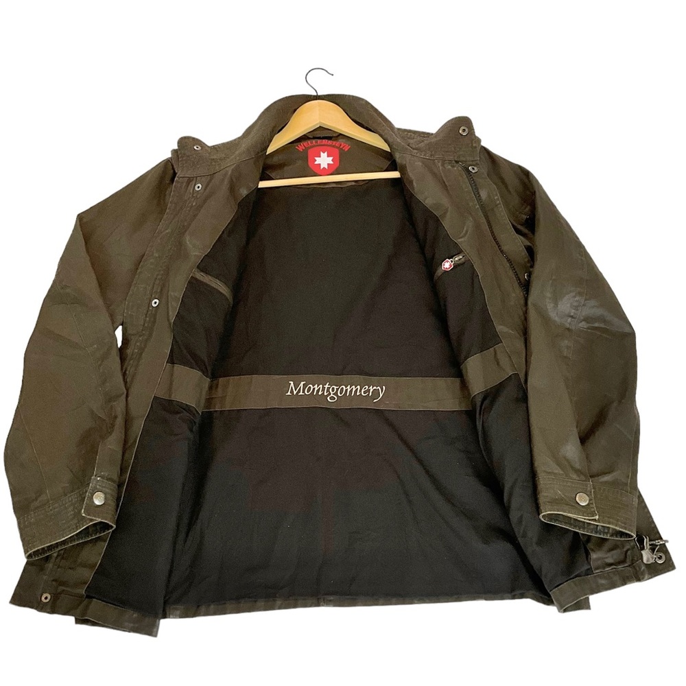 Wellensteyn Montgomery Military Field Jacket CoPuTec, Waxed Cotton Men's L - Picture 6 of 16